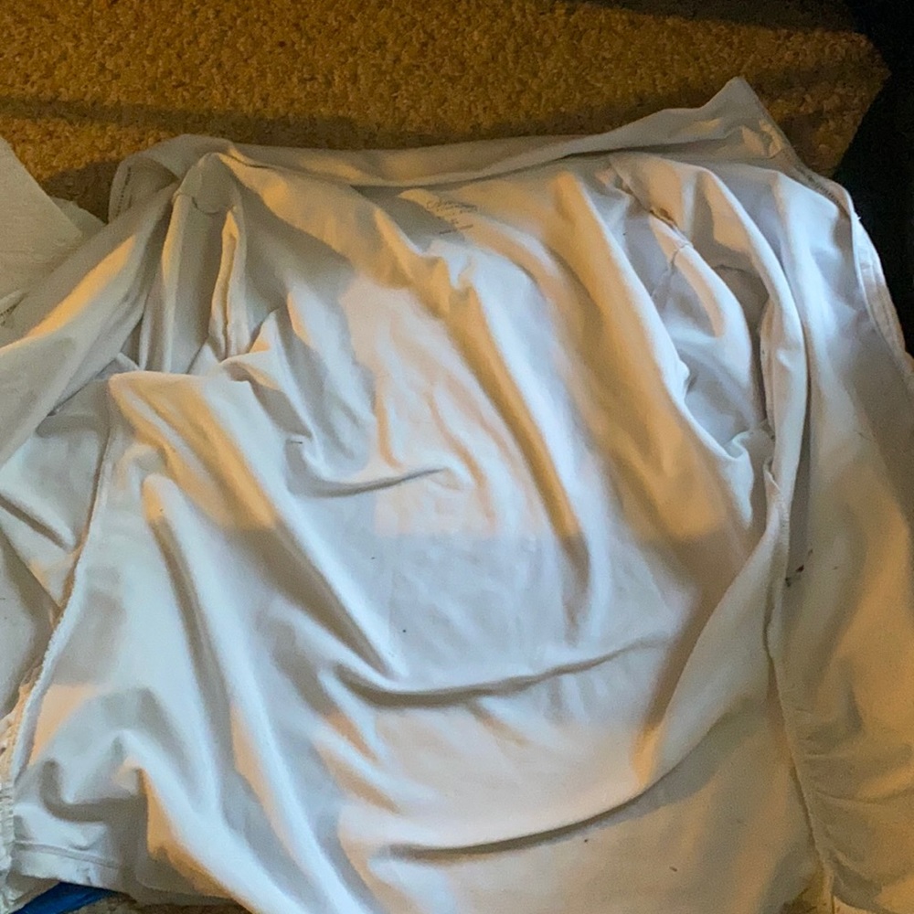 White Calvin Klein sweater